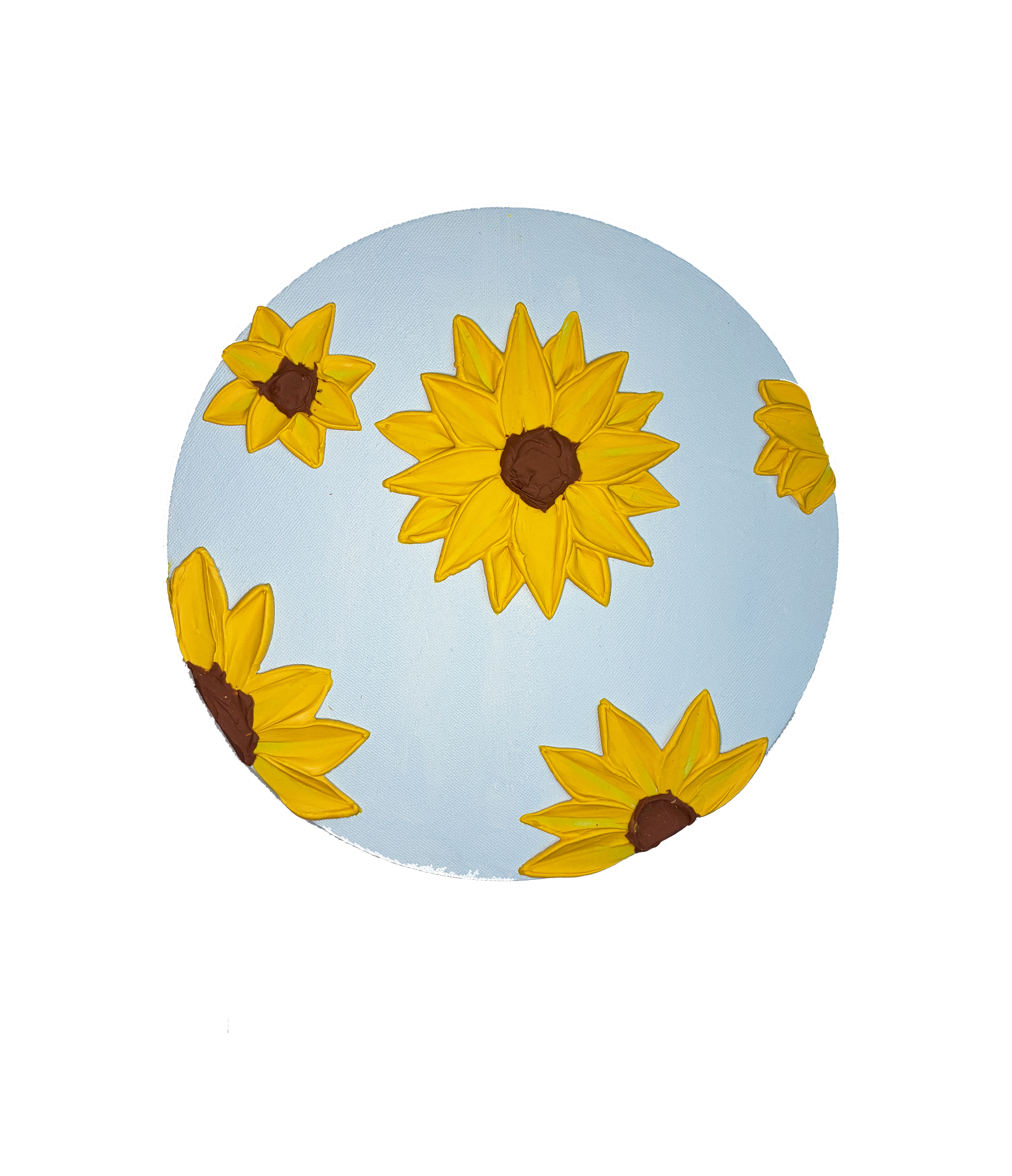 3D Sunflower Decorative Canvas
