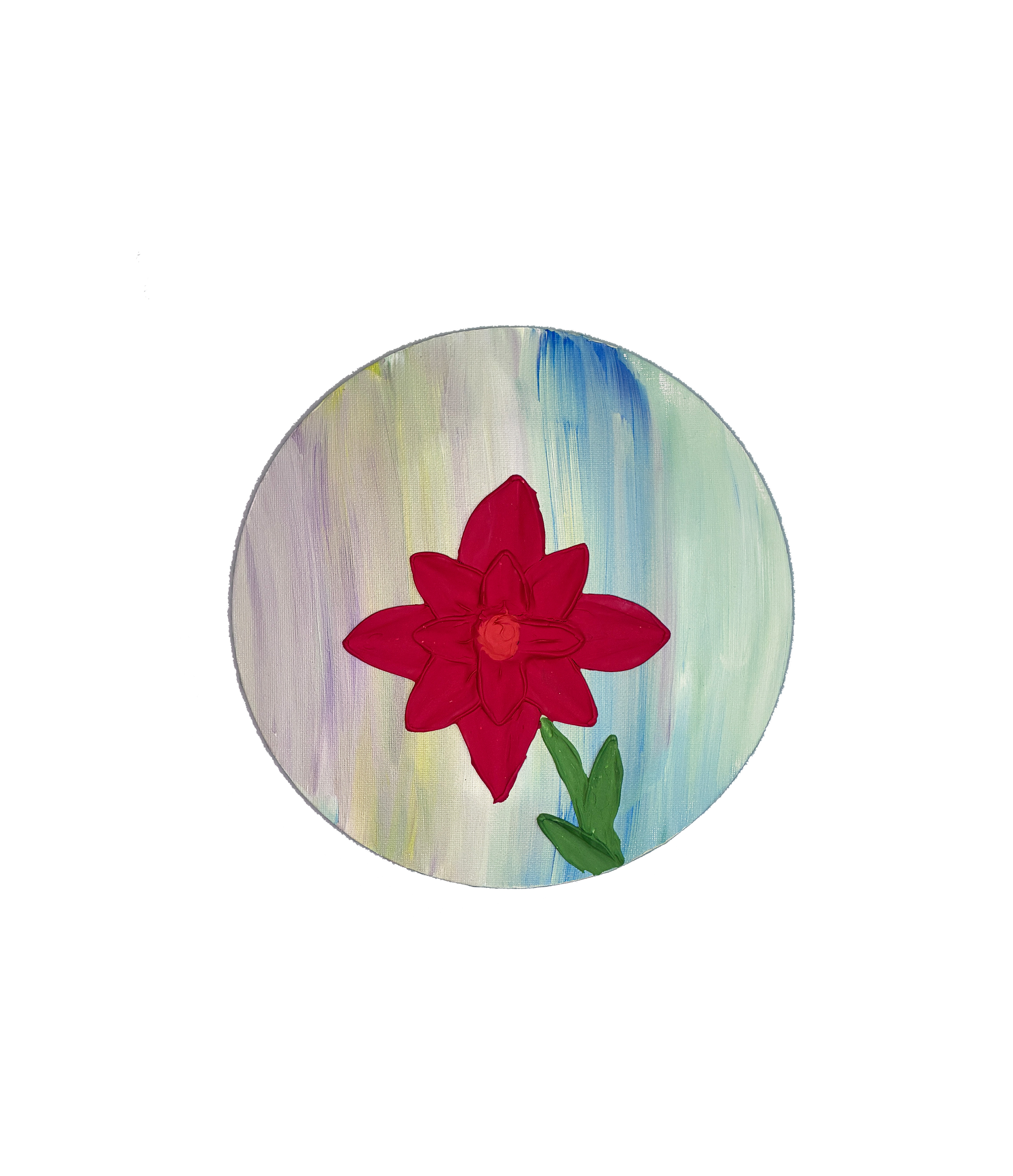 Tropical Blossom 3D Canvas