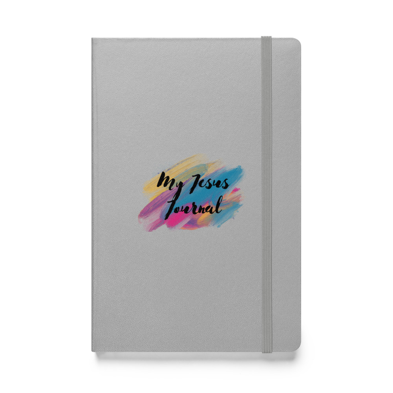 Hardcover Bound Jesus Journal Notebook
