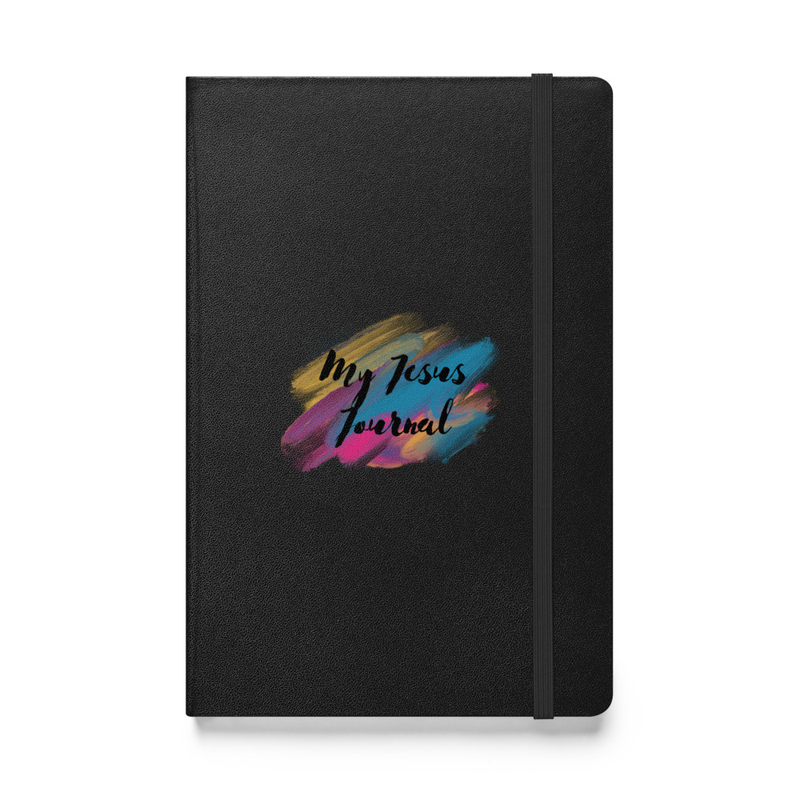 Hardcover Bound Jesus Journal Notebook