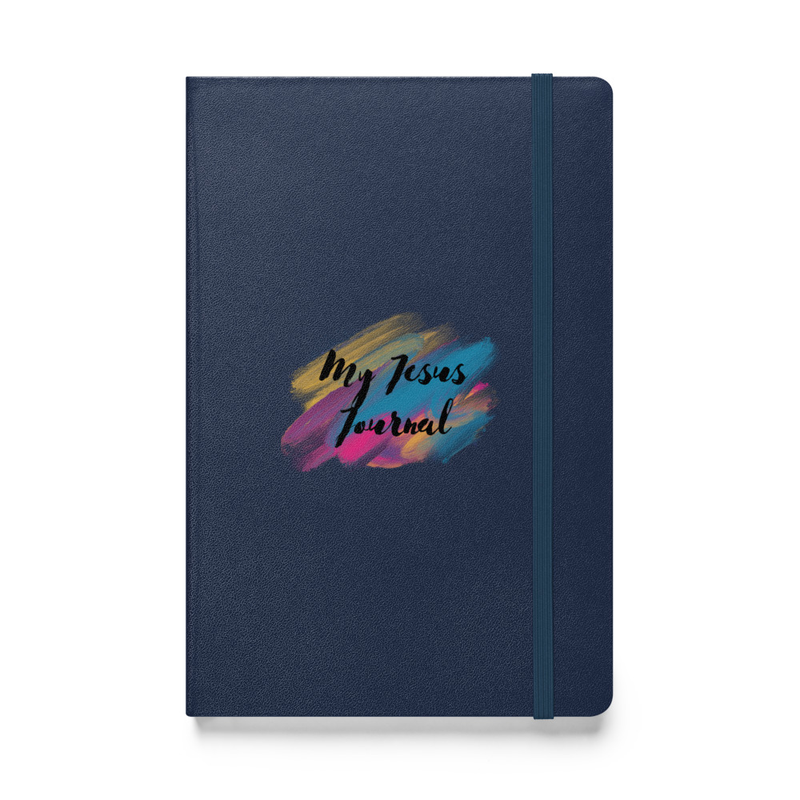 Hardcover Bound Jesus Journal Notebook