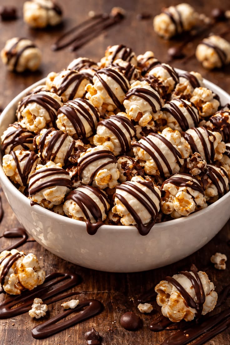 Caramel Chocolate Drizzled 