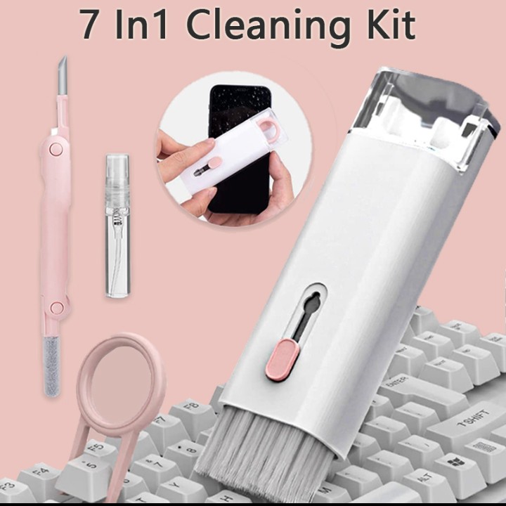 Multifunctional Bluetooth-compatible Headset Cleaning Pen Set Keyboard Cleaner Cleaning Tools Cleaner Keycap Puller Kit