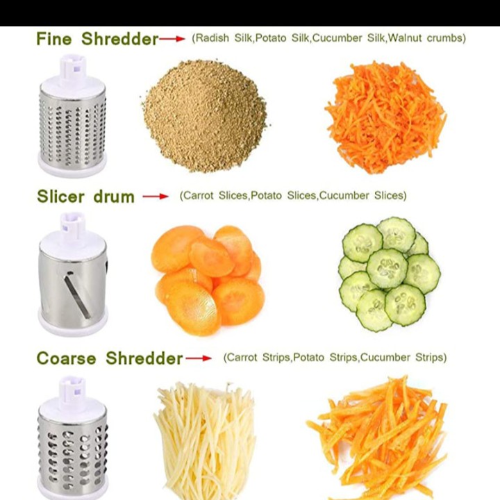 3 In 1 Vegetable Slicer Manual Kitchen Accessories Grater For Vegetable Cutter Round Chopper Mandolin Shredder Potato Home Kitchen Supplies Kitchen Gadgets
