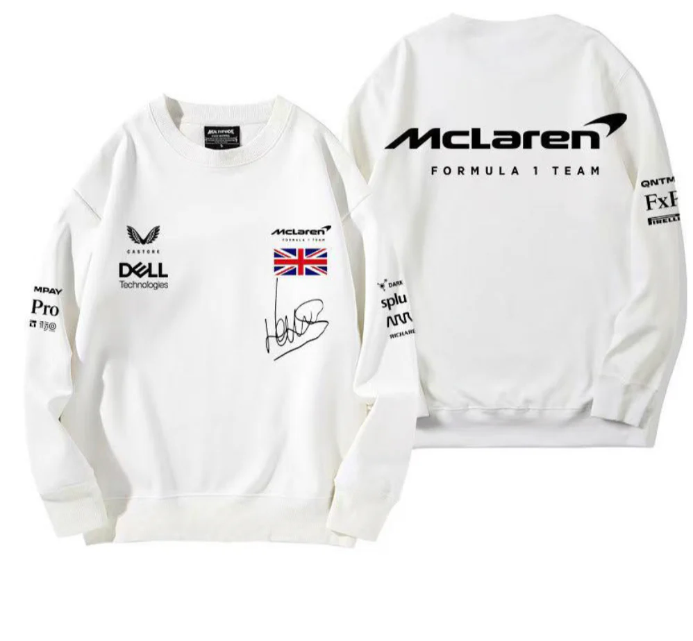 McLaren Formula 1 Team White Crewneck Sweatshirt