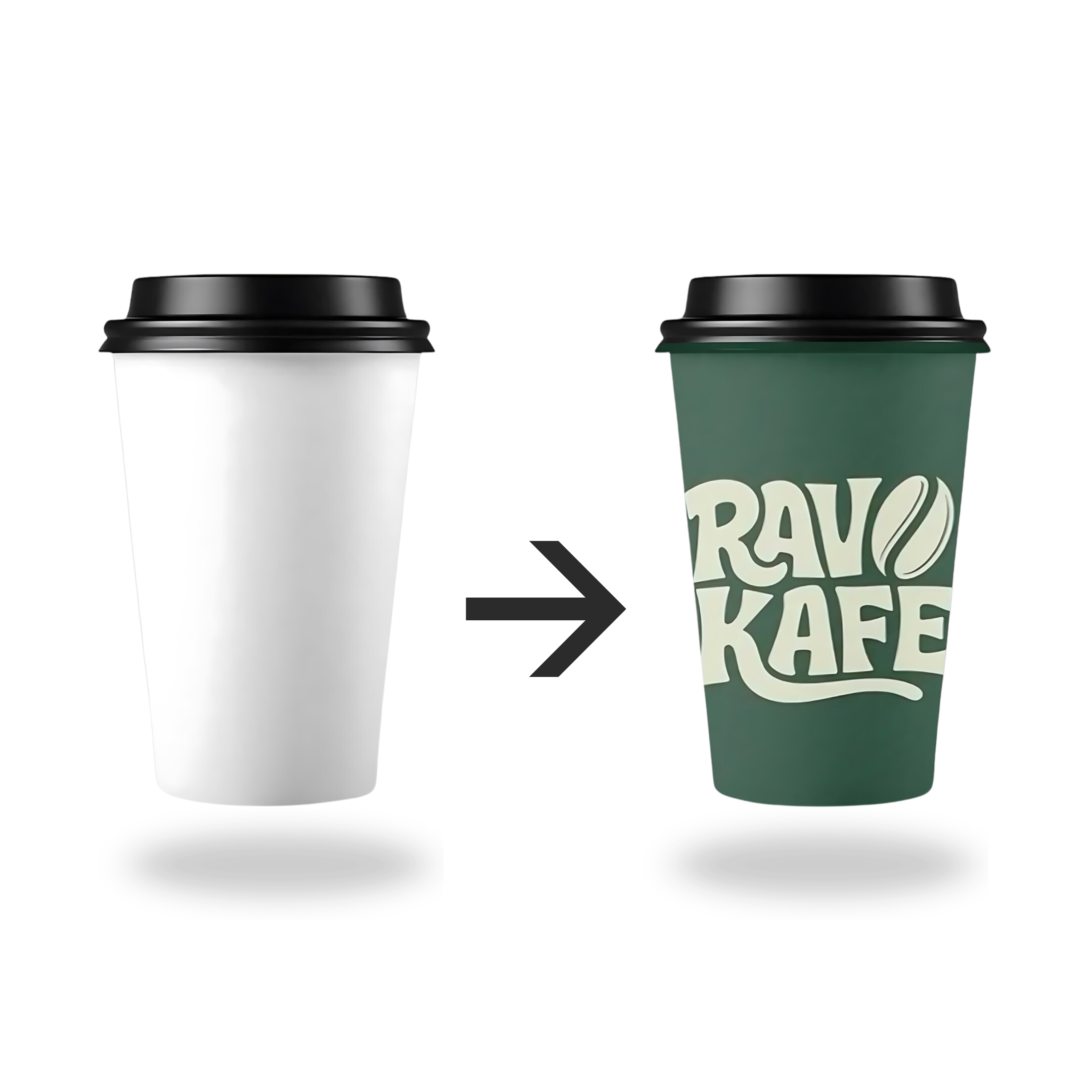 Vasos Pared Simple Personalizados