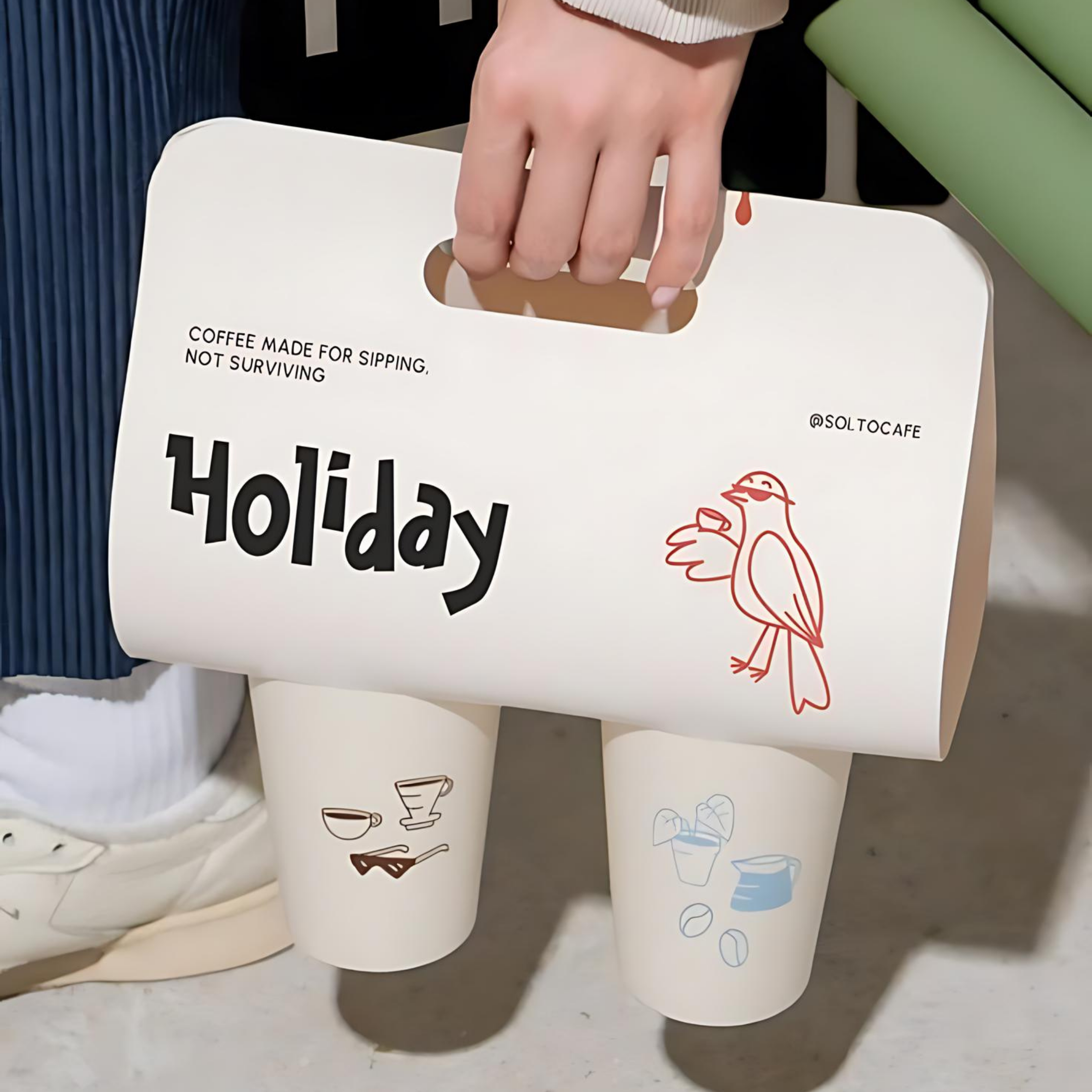 Portavasos Valija Personalizados