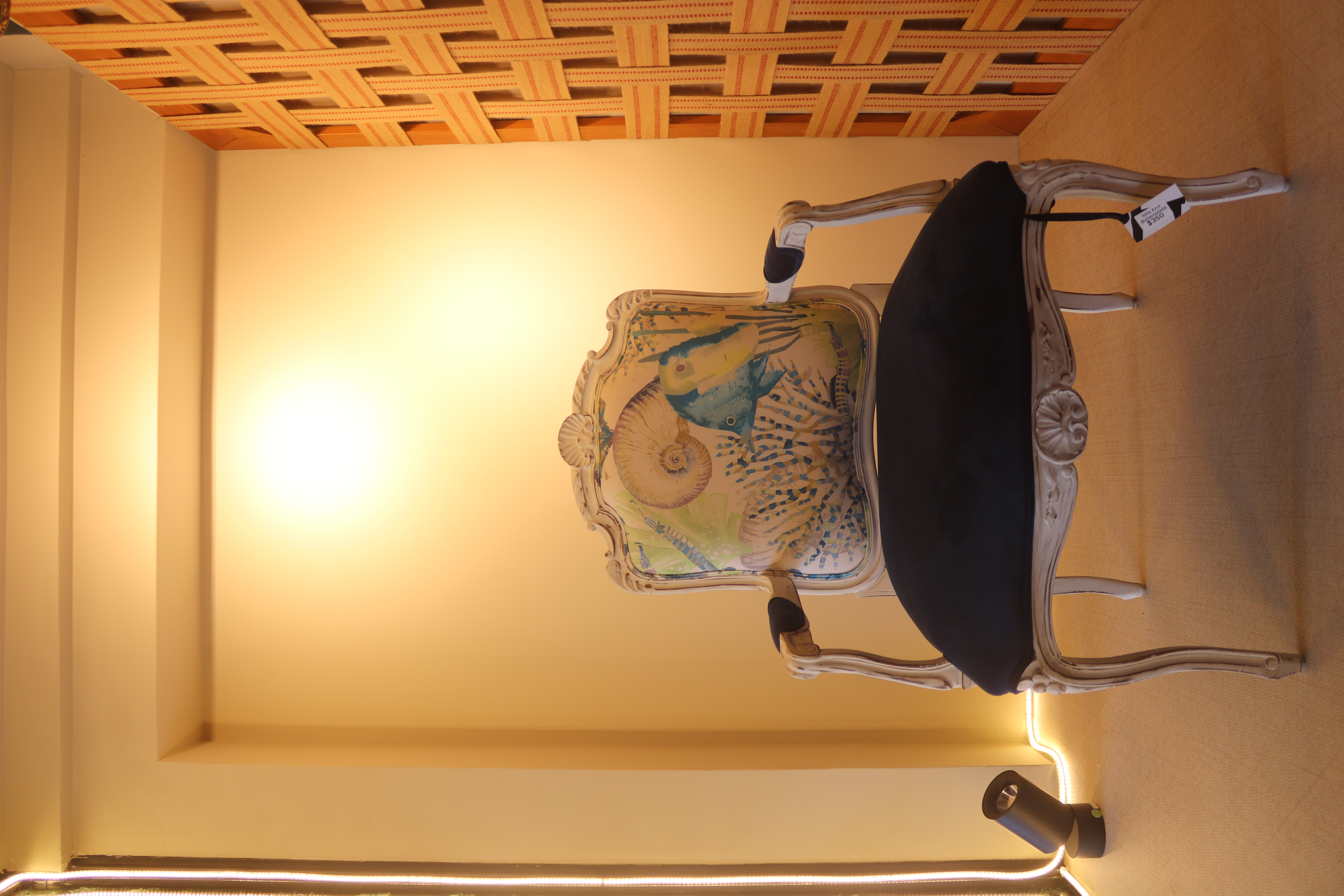 Silla Azul Bohemizada