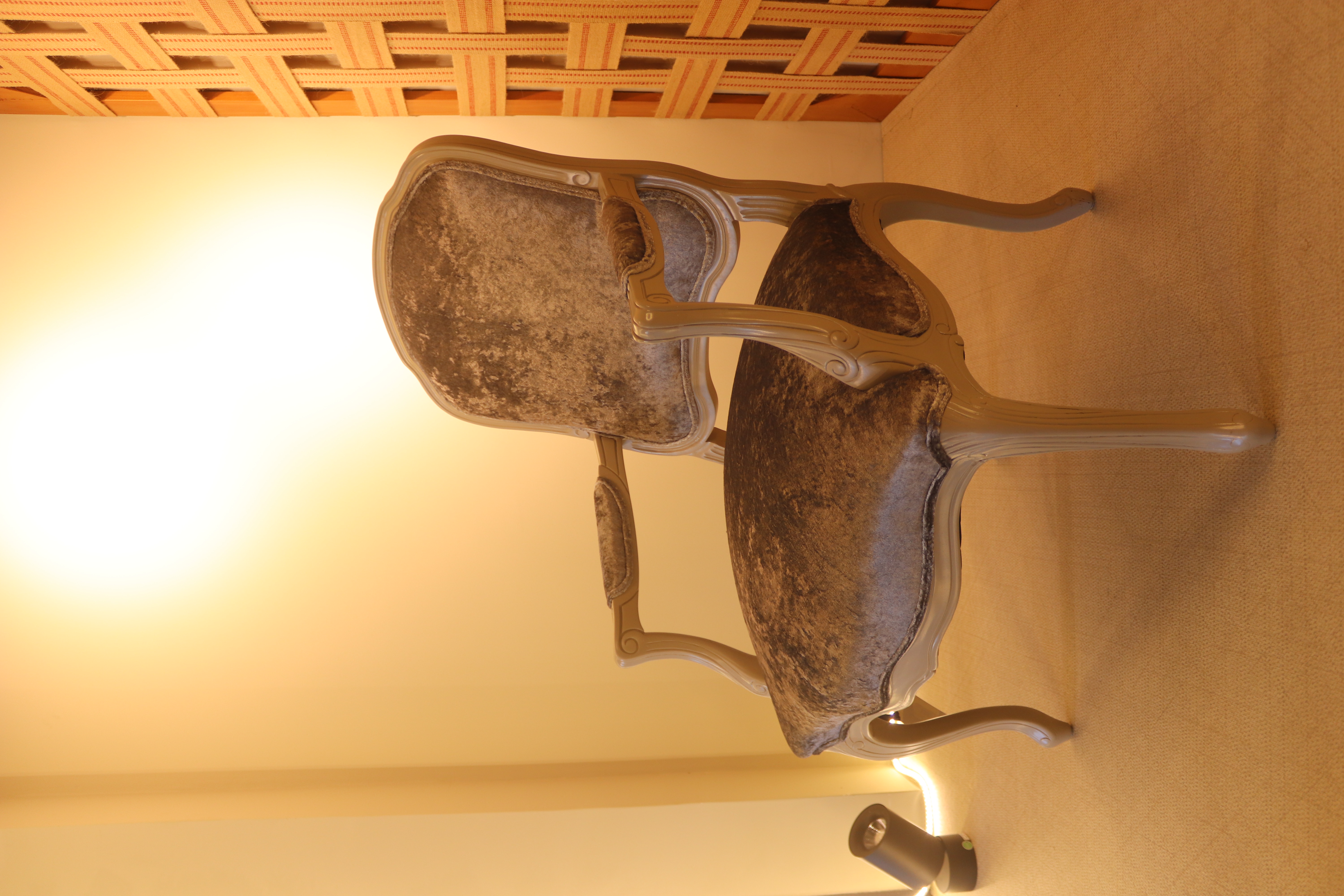 Silla Tapiz Plateado