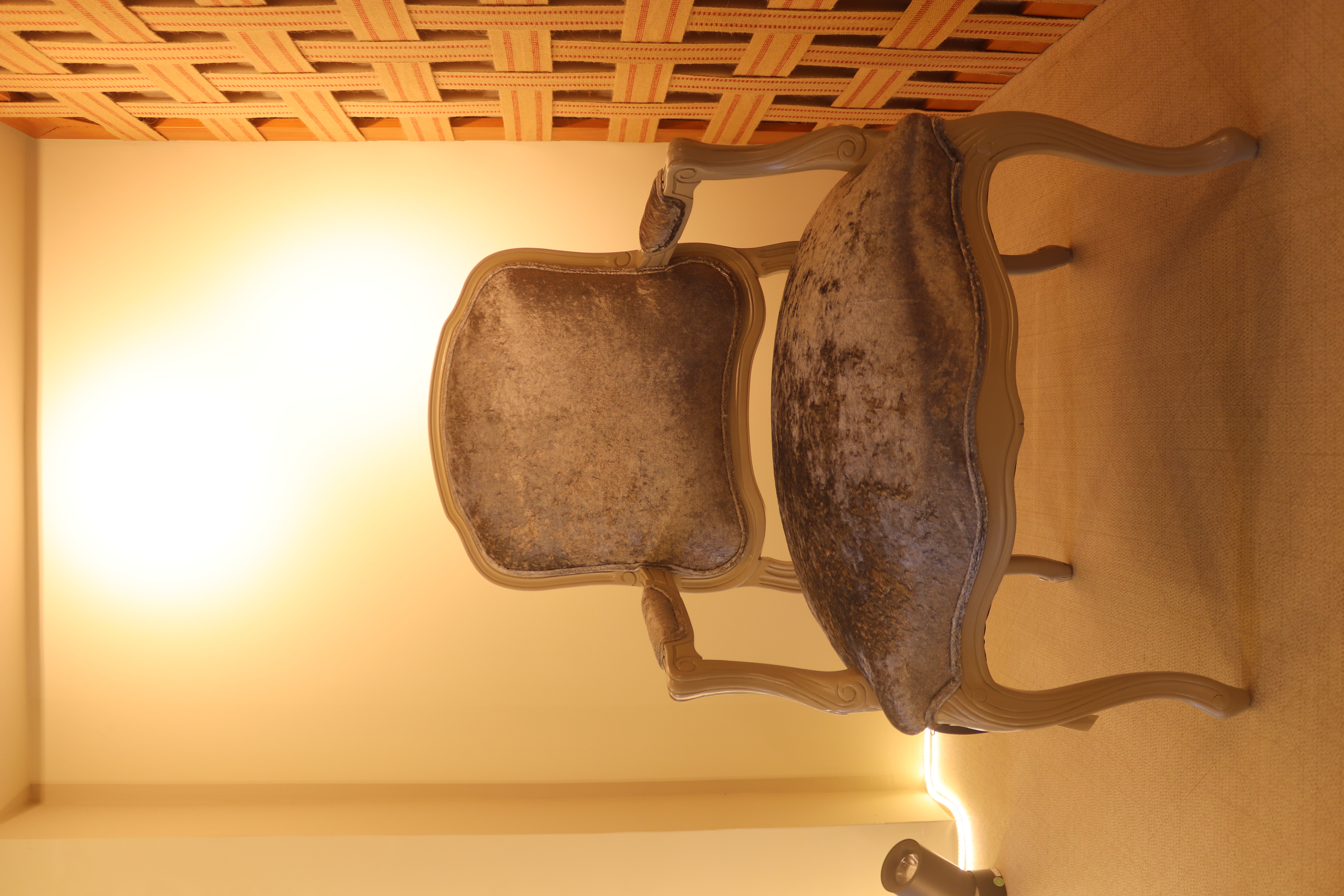 Silla Tapiz Plateado