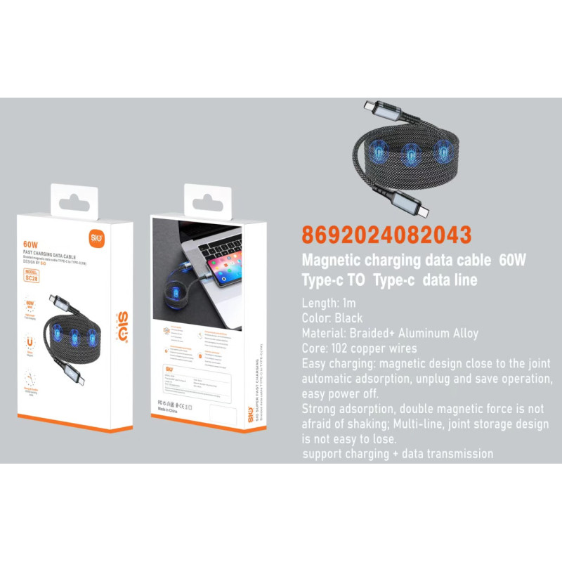 Cable USB-C Trenzado