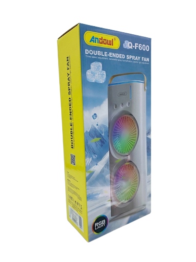 Ventilador de Doble Rociador Andowl Q-F600