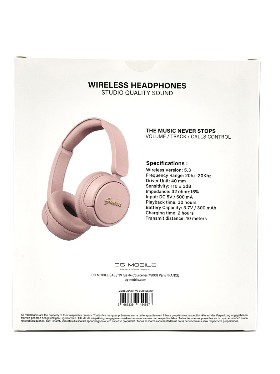 Auriculares inalámbricos Guess