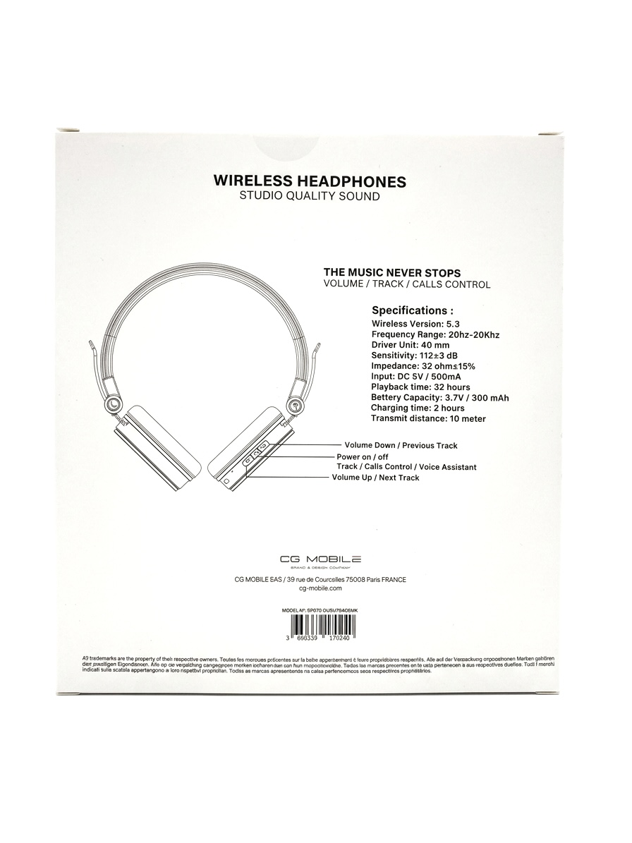 Auriculares inalámbricos Guess