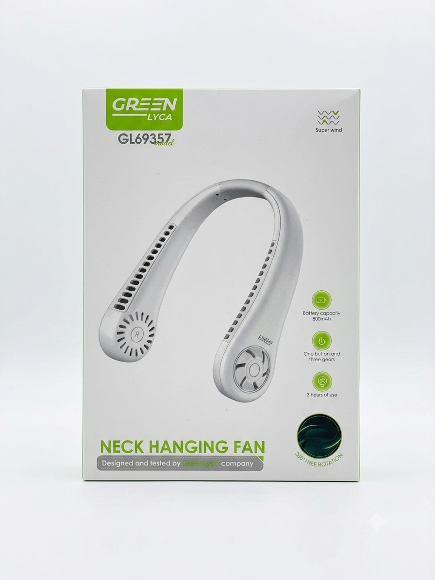 Ventilador de cuello portátil