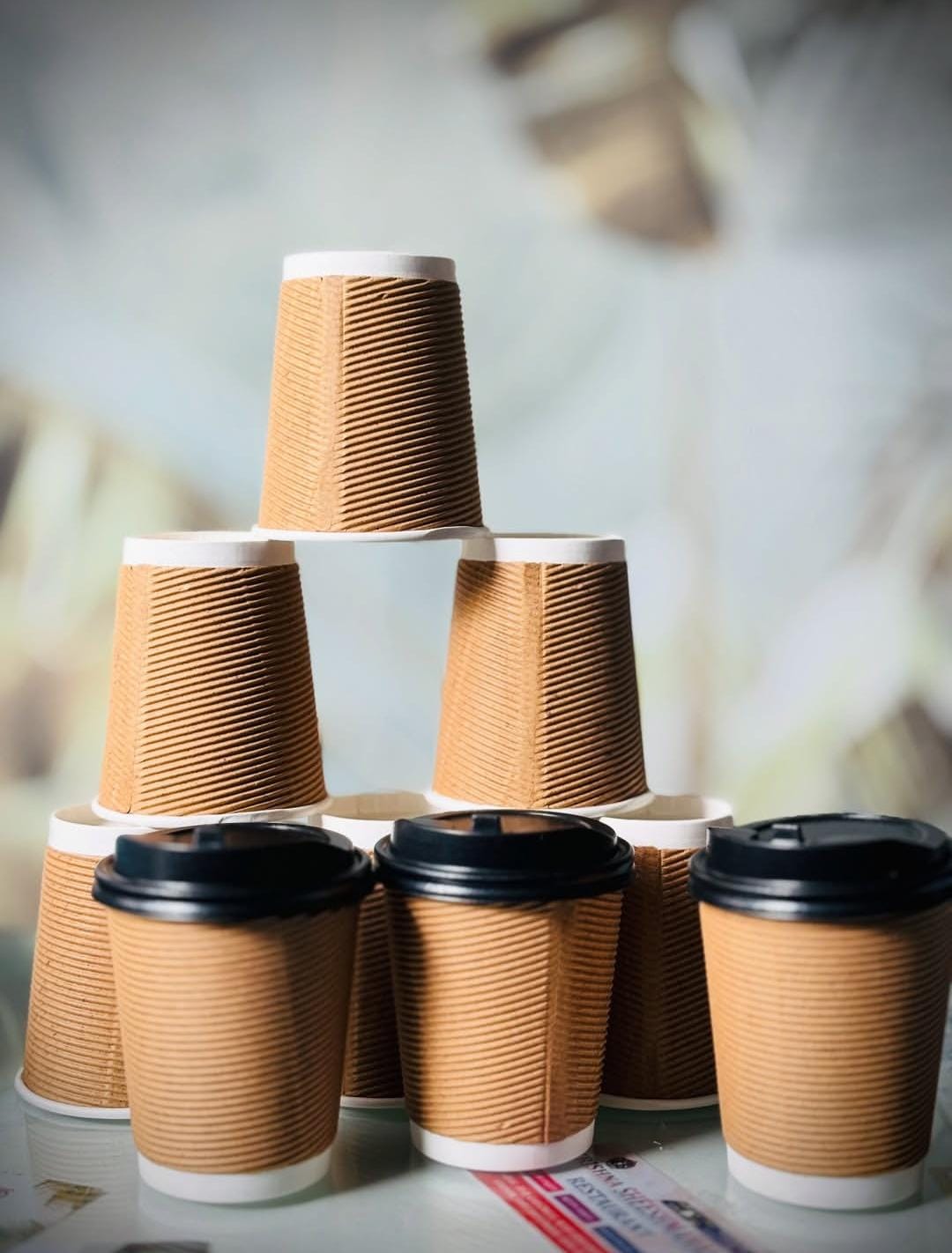Ripple Paper Coffee Cups