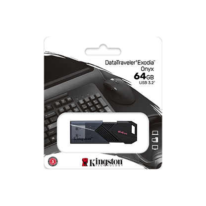 Memoria USB Kingston Exodia Onyx 64GB