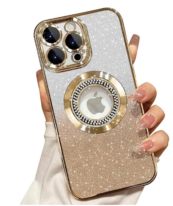 Capa Luxo Glitter para iPhone