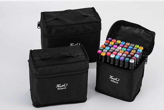 Kit de Marcadores Touch com Estojo