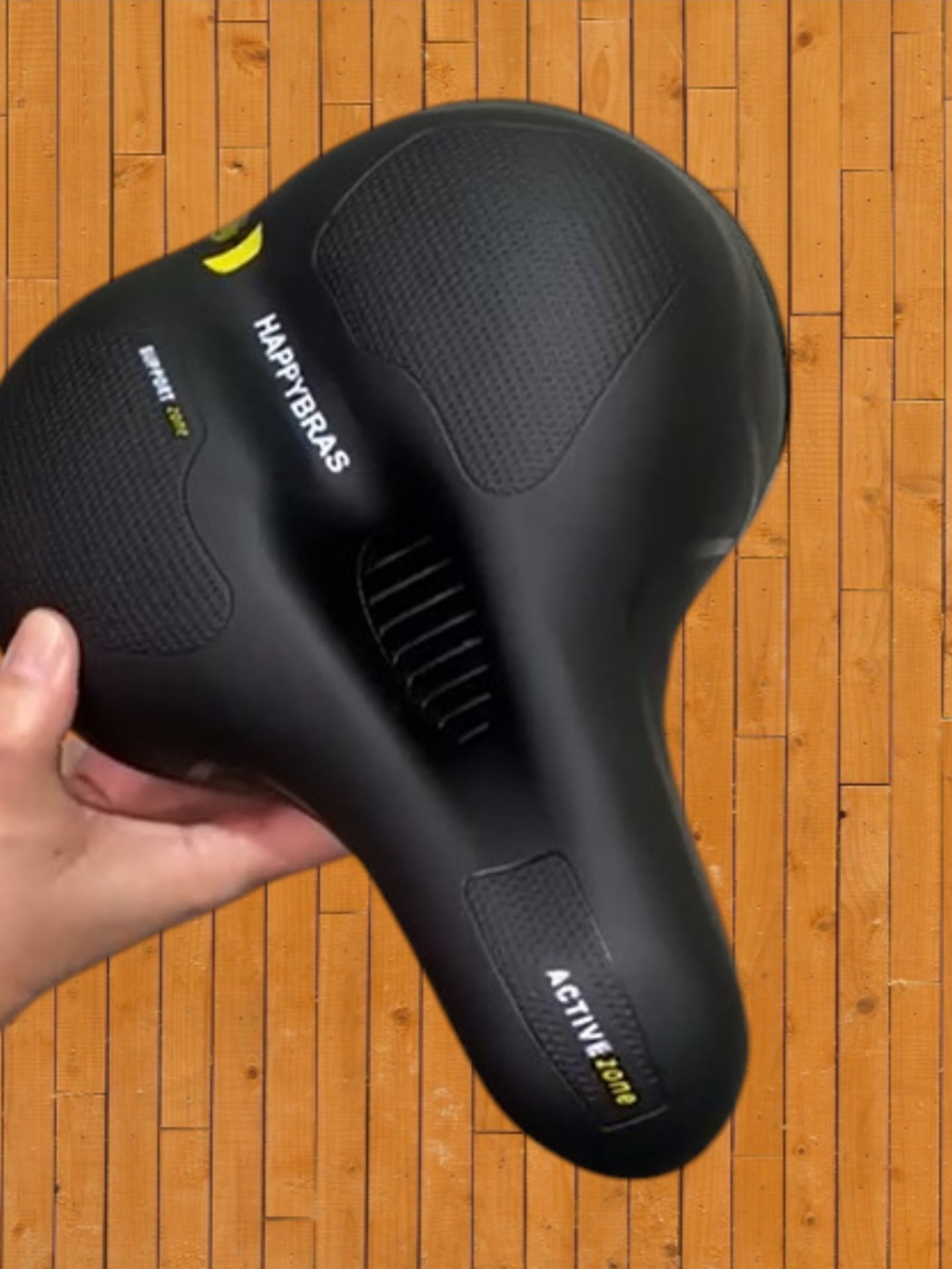 ⚡ ACABE COM A DOR NO BANCO! Selim Happybras com GEL + Molas – Conforto Anatômico Extremo para MTB, Speed e Trilhas