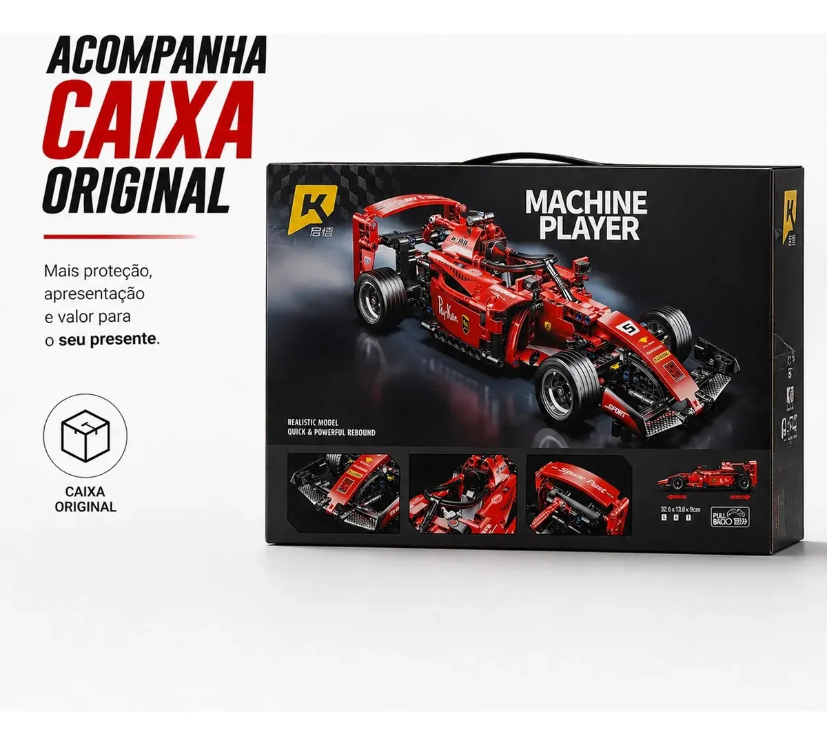 Carro de Blocos Fórmula 1