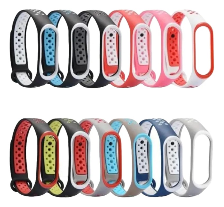 PULSEIRA FURADINHA SPORT HAPPYBRAS – COMPATÍVEL COM XIAOMI MI BAND 3 E 4