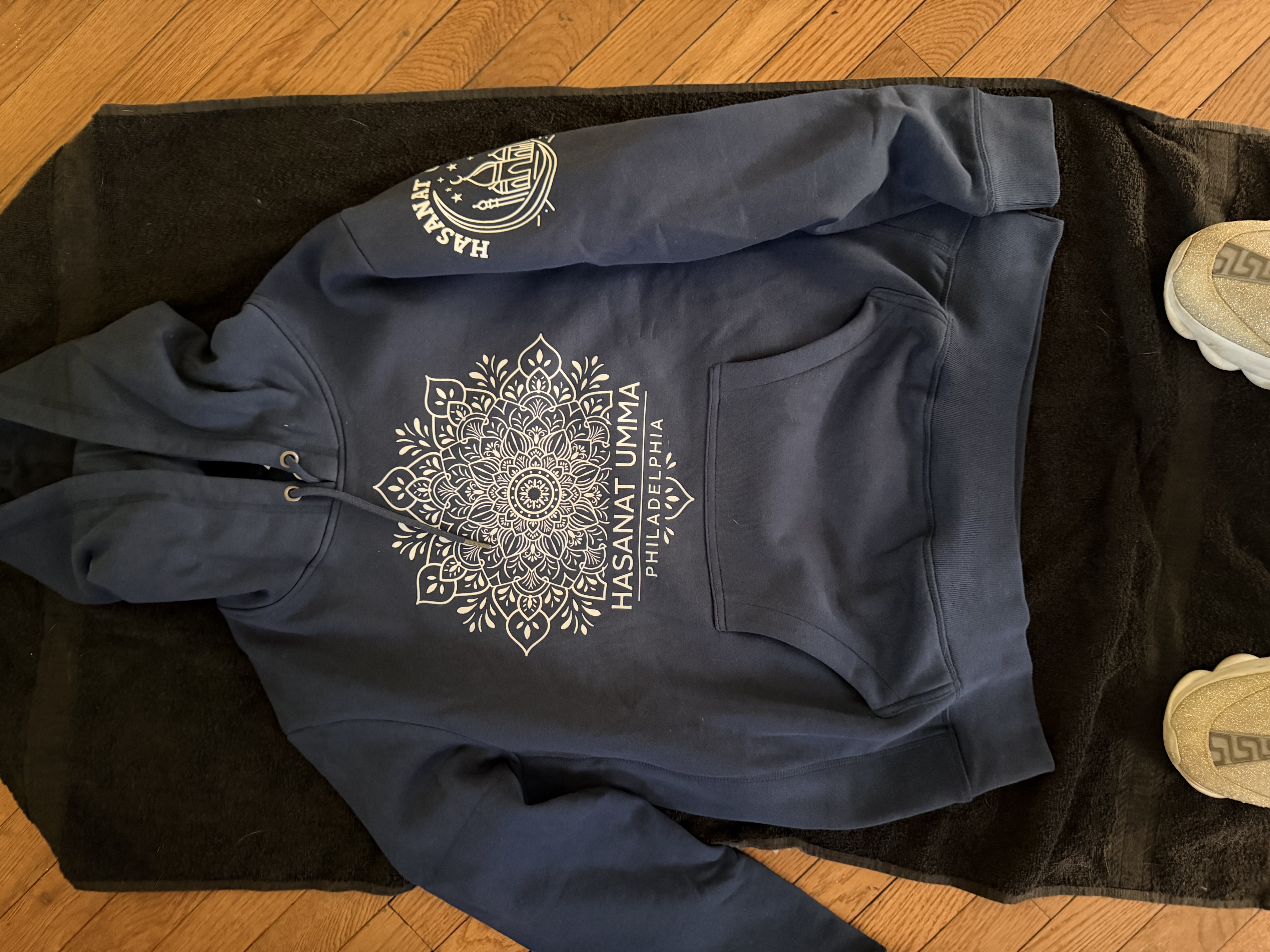Mandala Navy Blue Hoodie