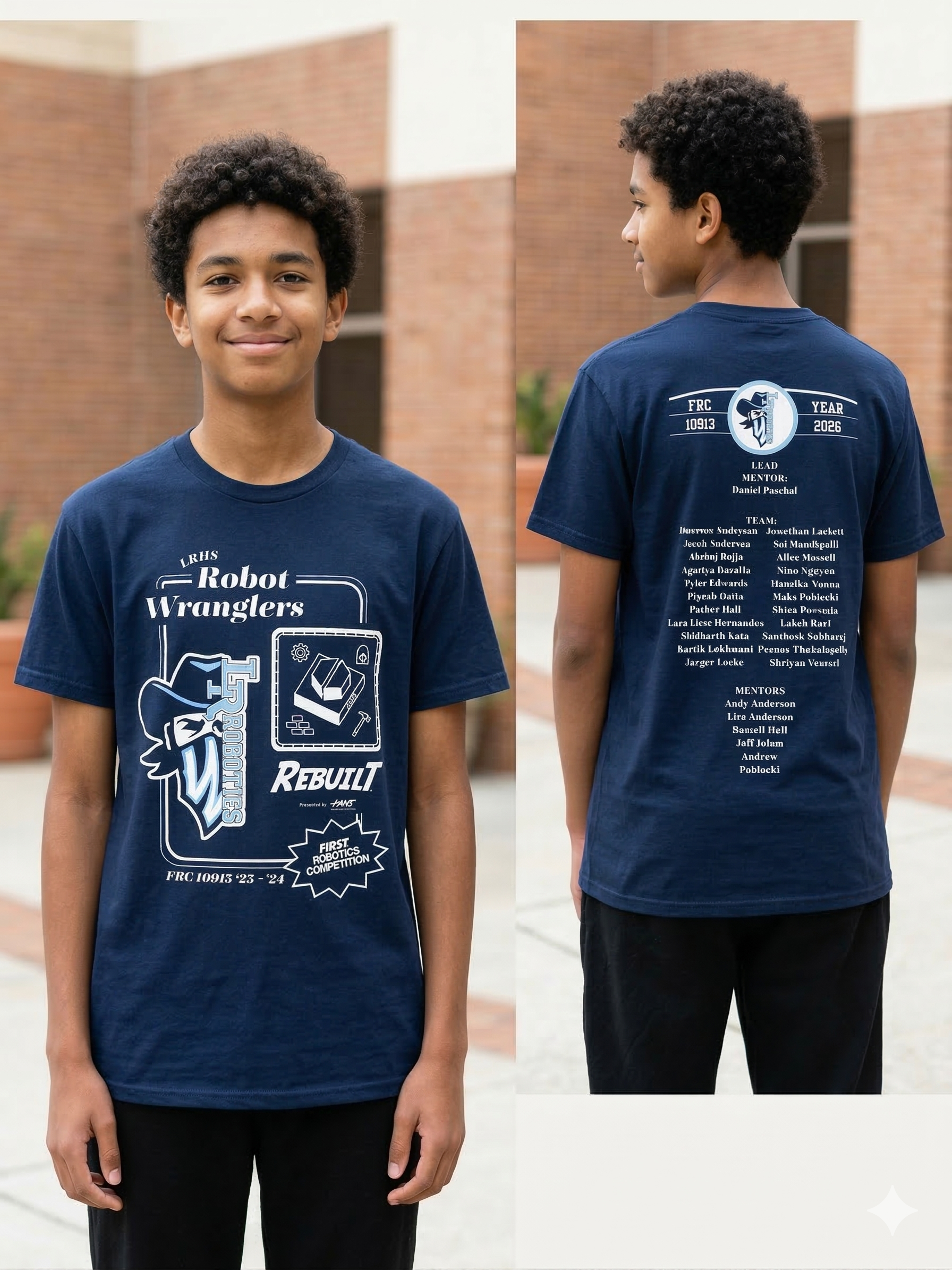 FRC Team 10913 – Official 2025-26 Competition T-Shirt
