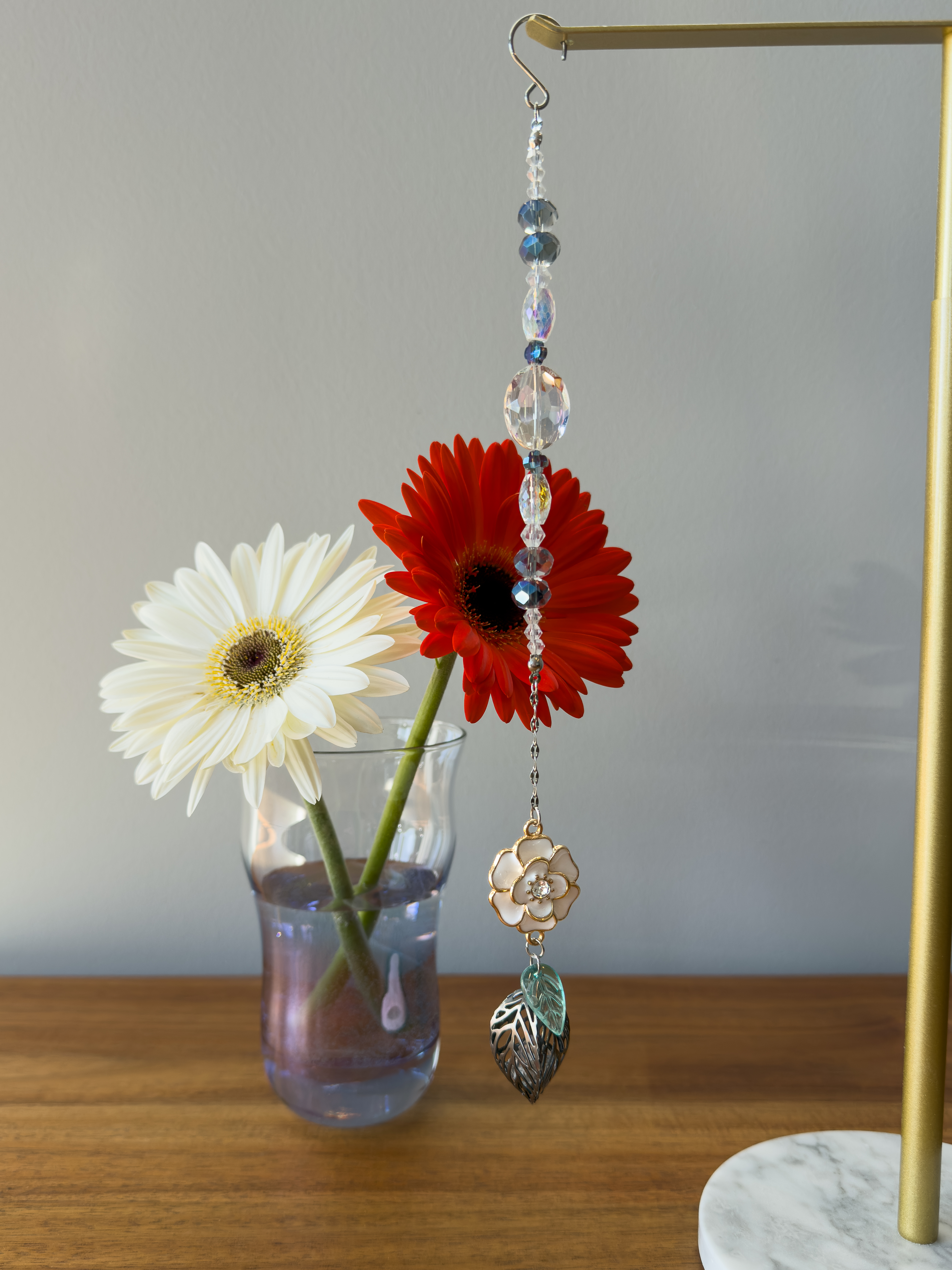 Enamel Flower Suncatcher