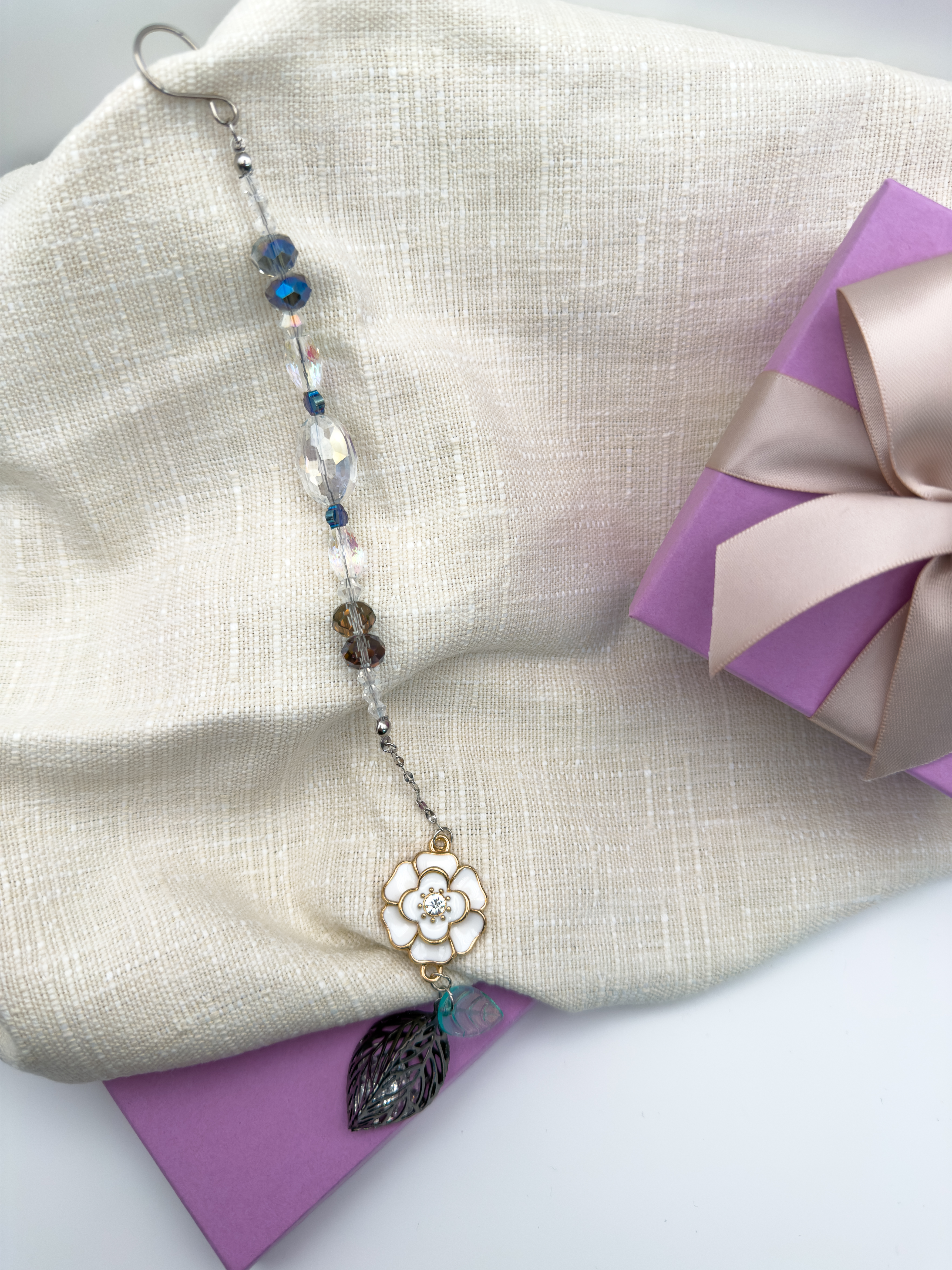 Enamel Flower Suncatcher