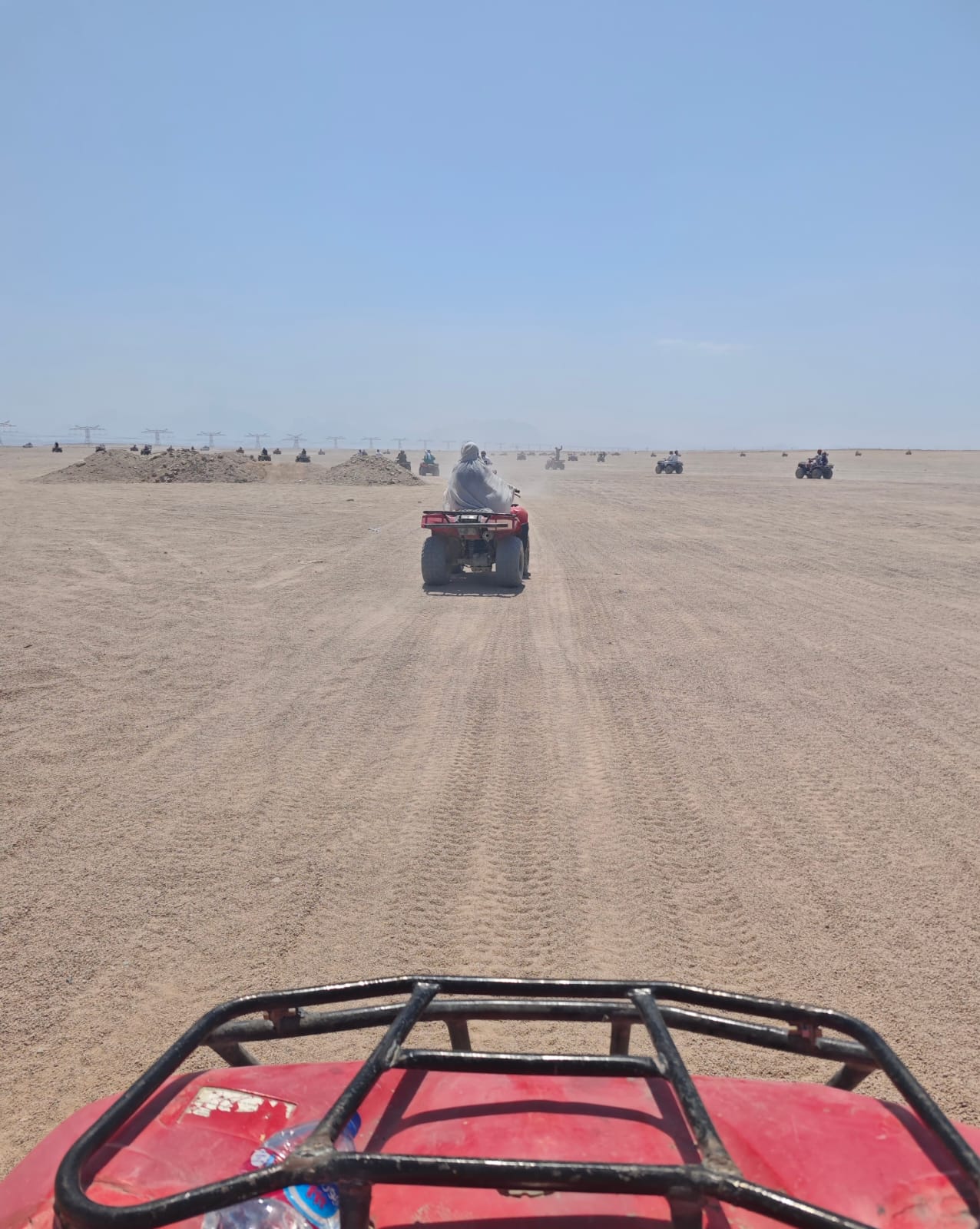 Quad bike tour in the desert and the Red Sea