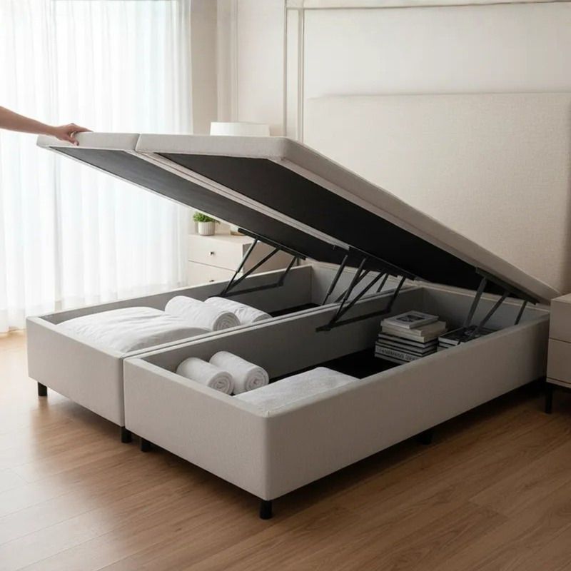 Cama Box Baú Queen Size