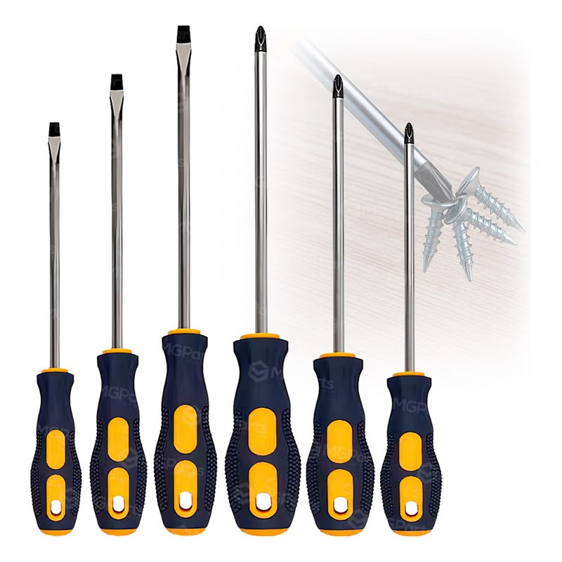 Jogo de Chaves Fenda e Phillips Gedore