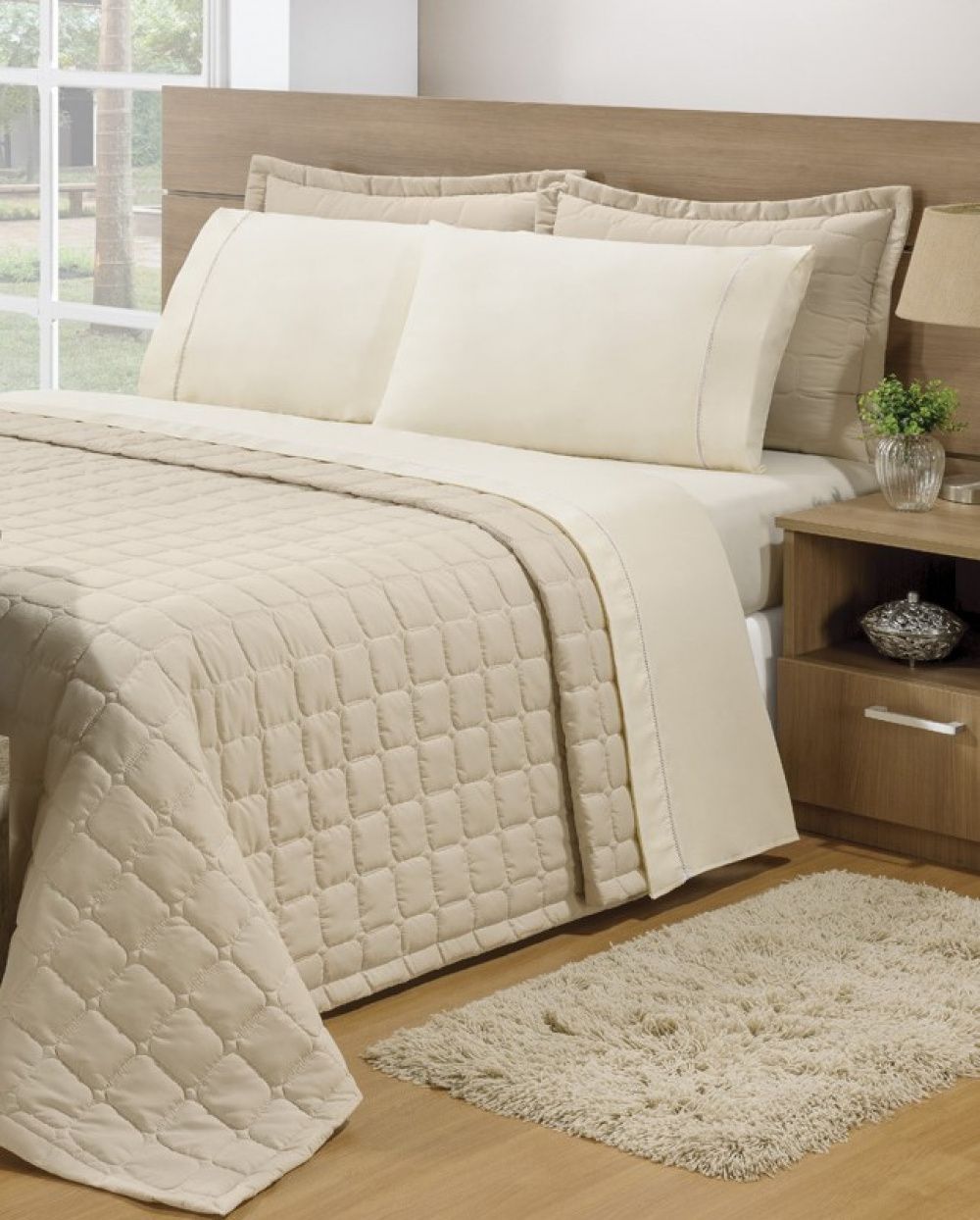 Kit Cobre Leito Queen Size