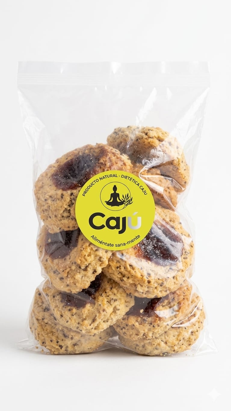 Pepas de membrillo y chia