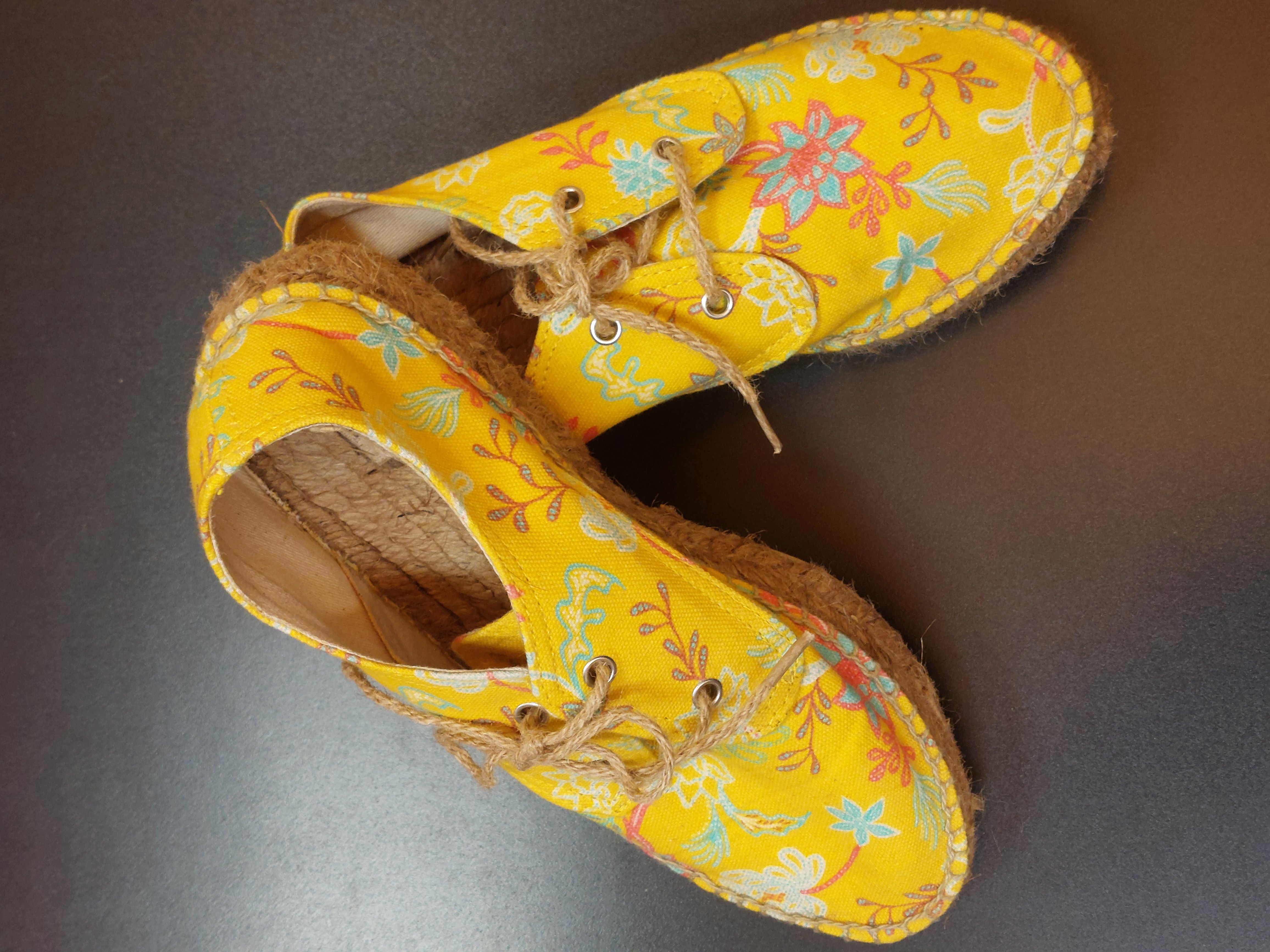 Chaussure espadrille la fiancé du Mékong