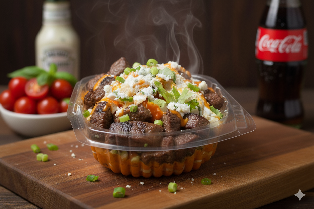 Chilaquiles minis con carne