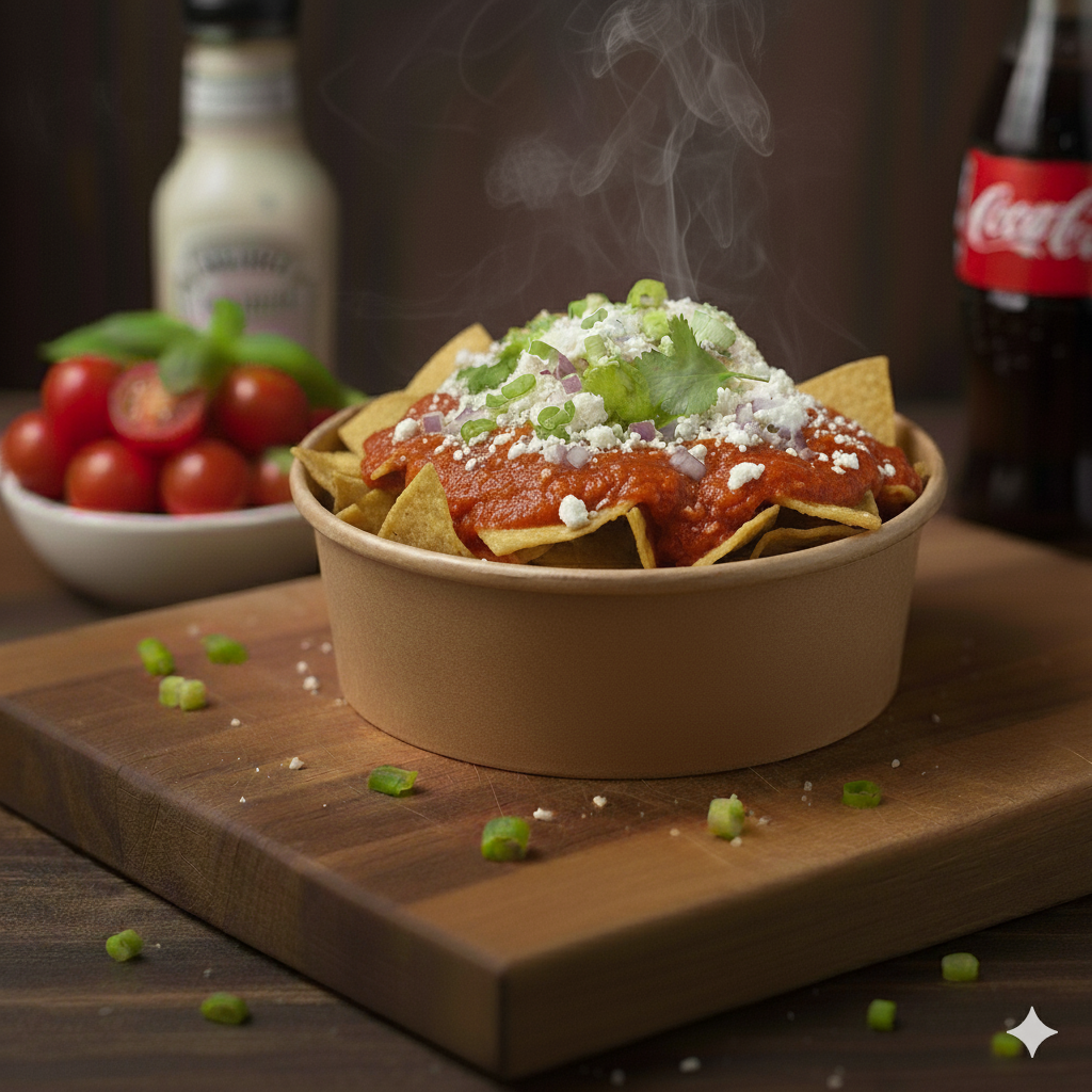 Chilaquiles chicos (sin proteína)