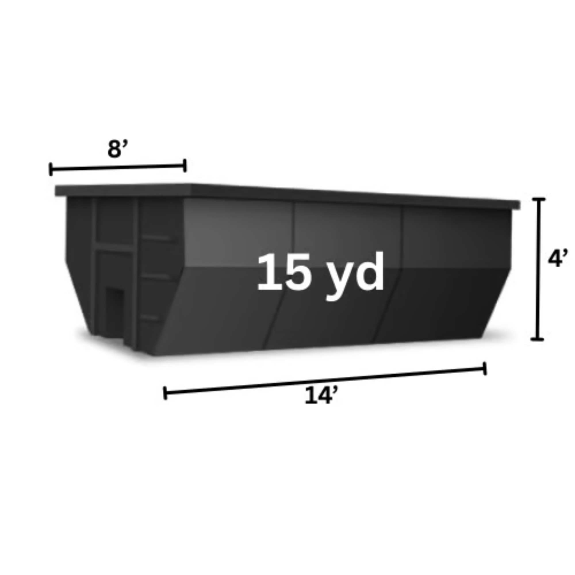 15 Yard Dumpster - 7 Day Rental