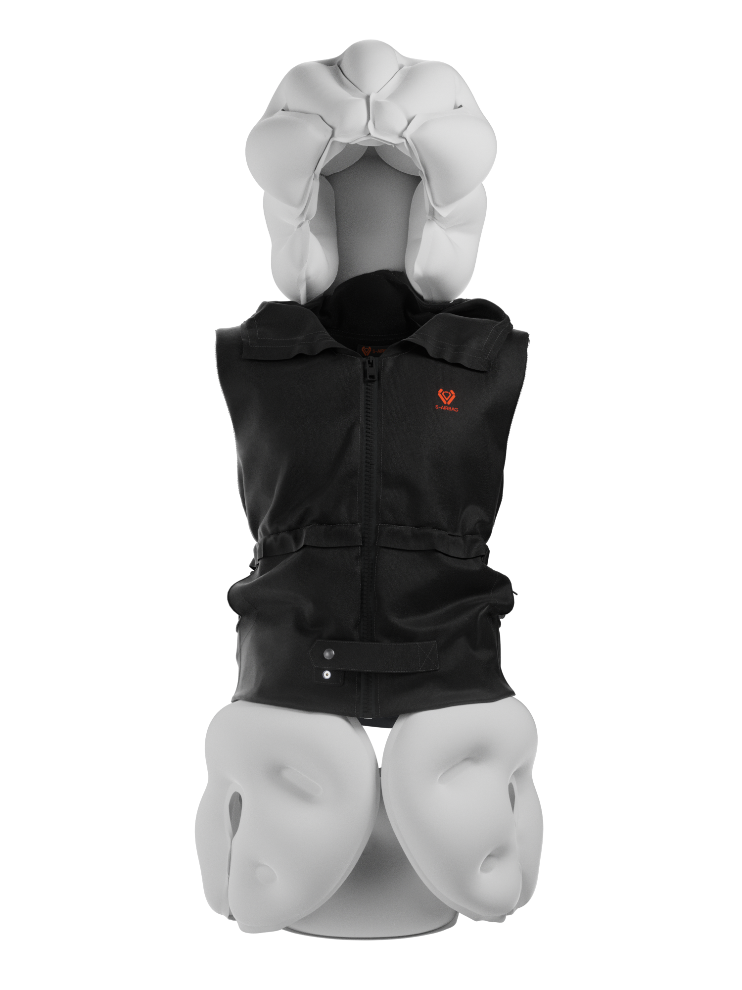 S20 Svart : Airbag Väst 