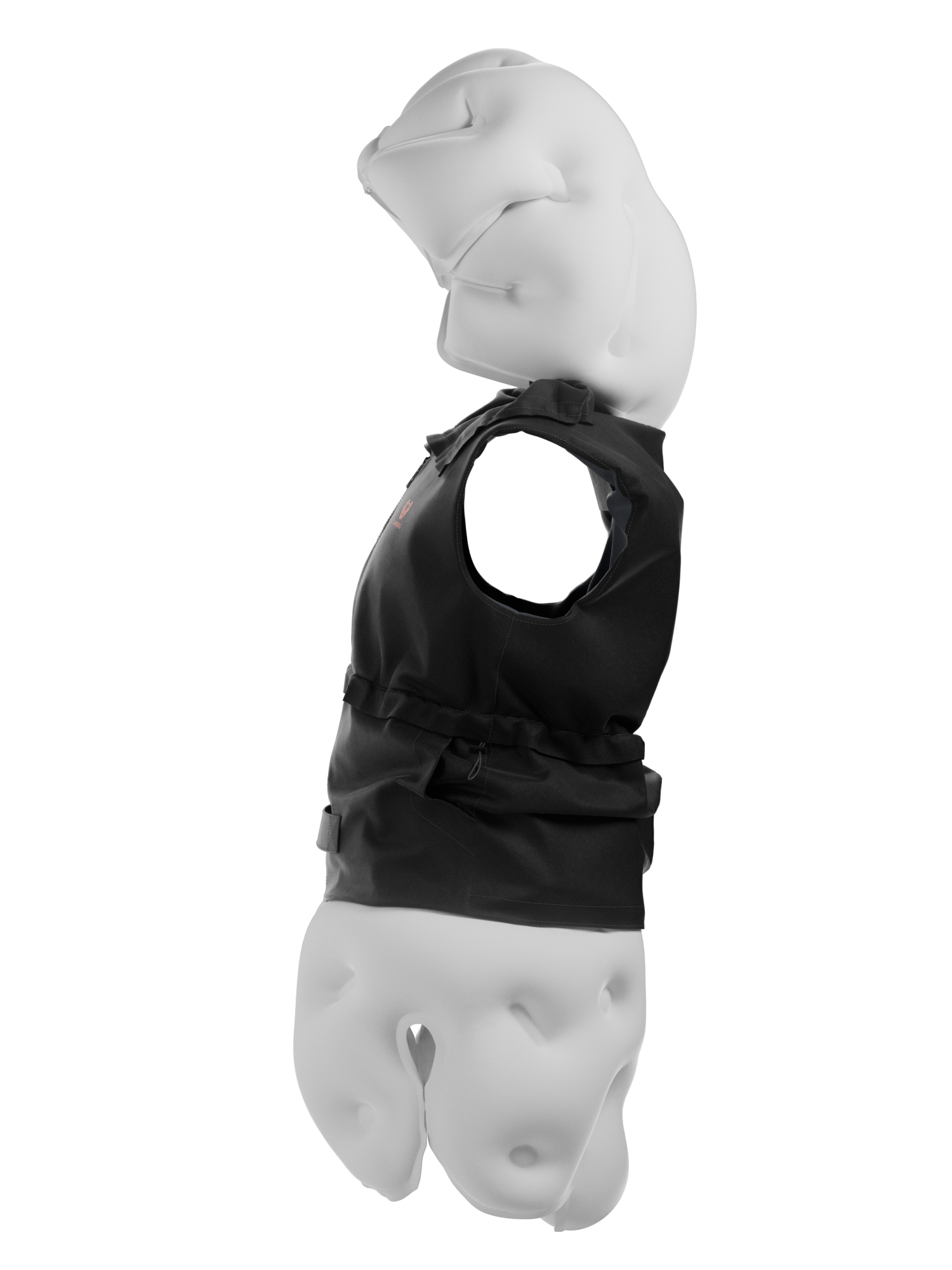 S20 Svart : Airbag Väst 