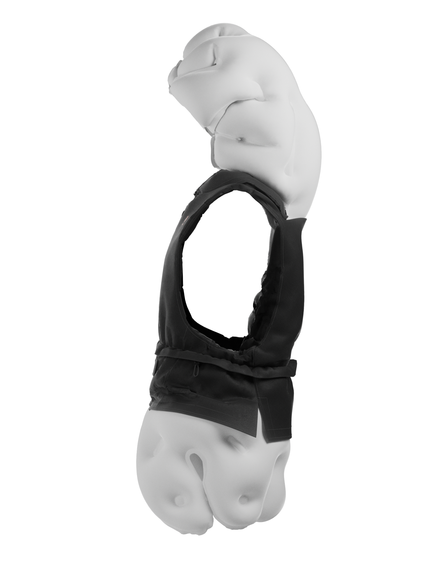 S30 Svart: Anti Fall Väst