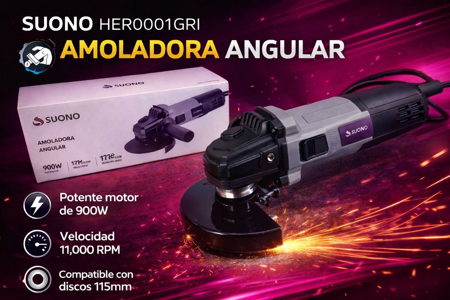 AMOLADORA ANGULAR