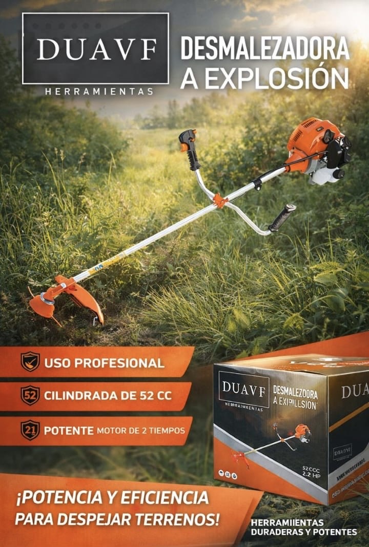 DESMALEZADORA A EXPLOSIÓN 