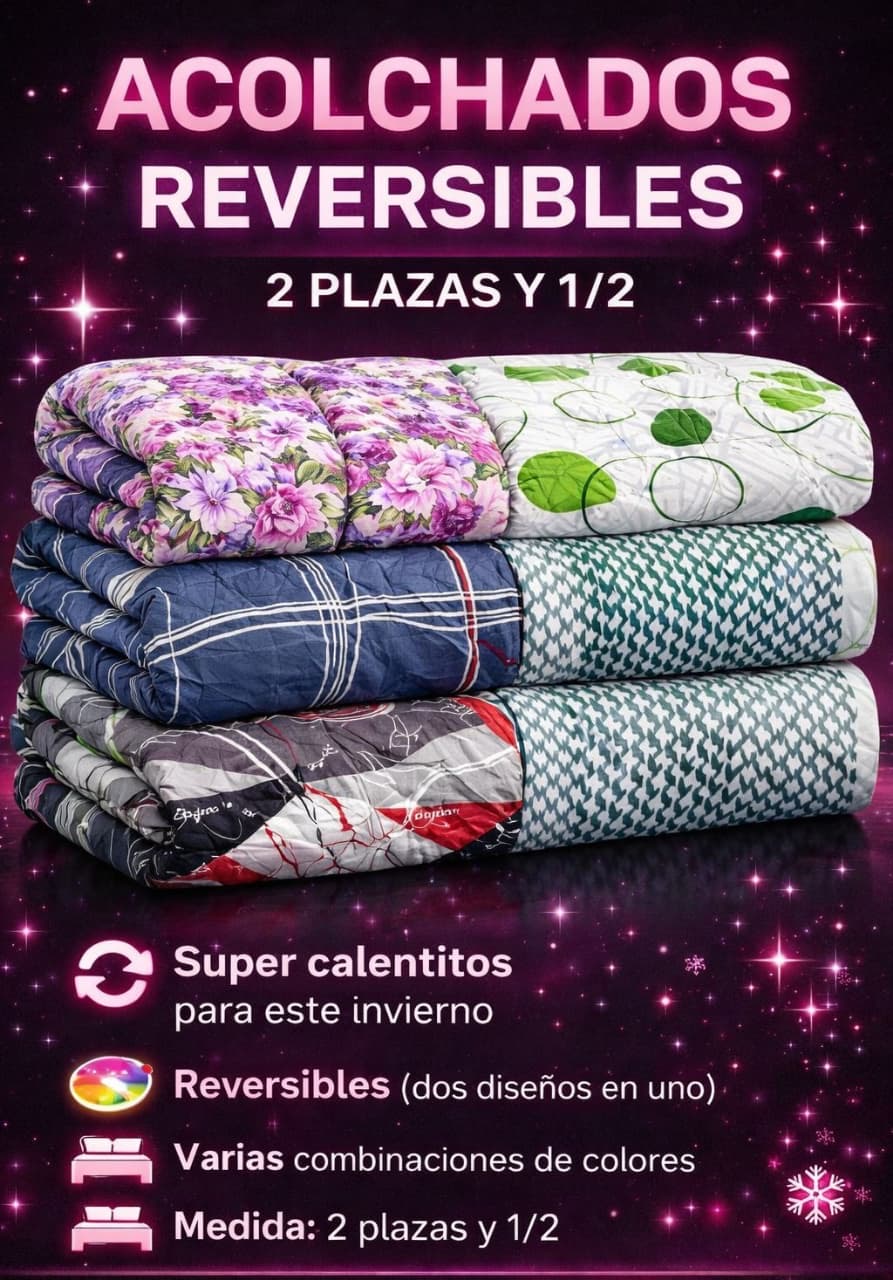 ACOLCHADOS REVERSIBLES 