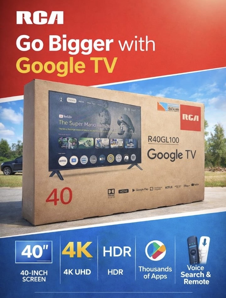RCA 40" 4K Google TV