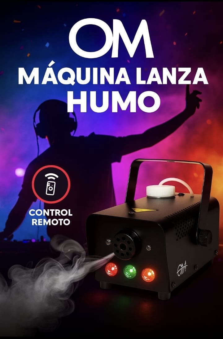 MAQUINA LANZA HUMO