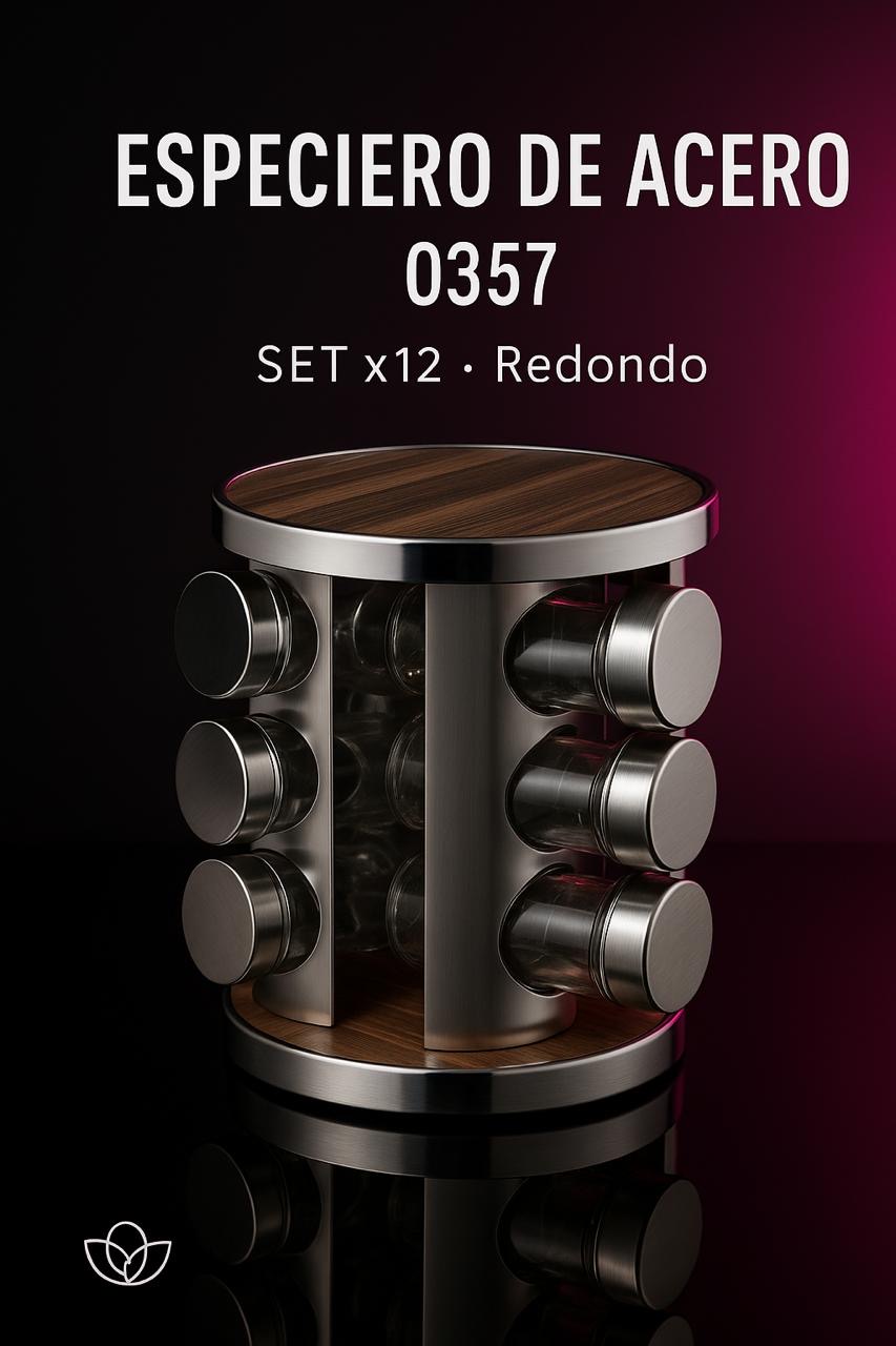 ESPECIERO DE ACERO 0357