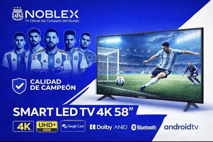 Noblex Smart LED TV 4K 58”