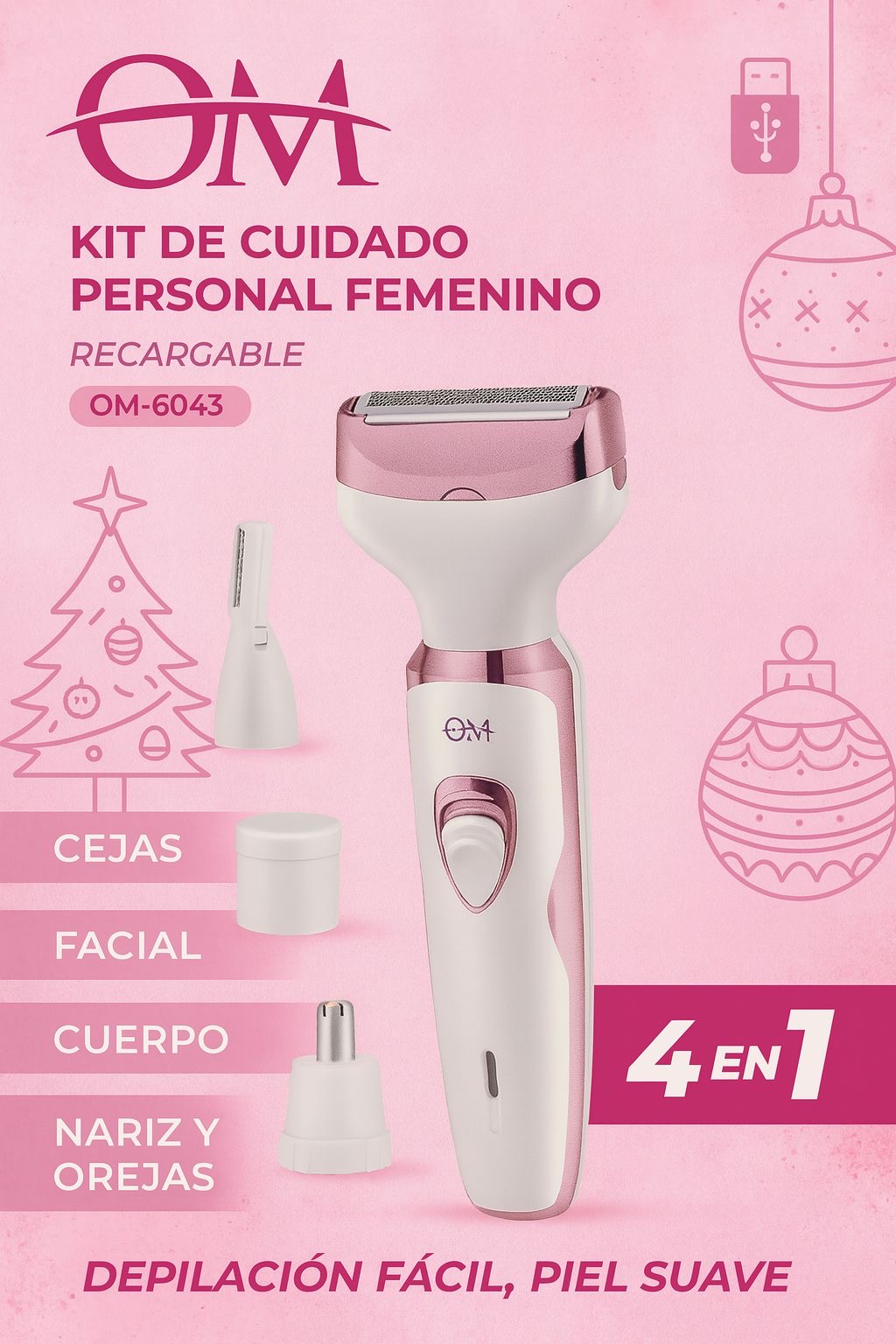 KIT DE CUIDADO PERSONAL FEMENINO 